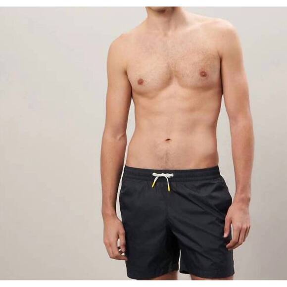 NEW HARTFORD men's swim trunks in charcoal - Picture 5 of 5